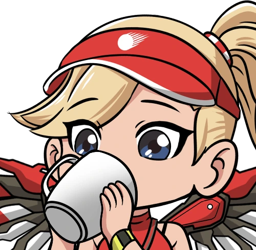 MercyDrink emote