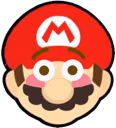 MarioFlushed emote