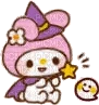 mymelody_witch_halloween emote