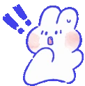 BunnyShocked emote