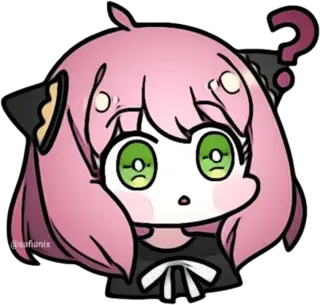 Anya_Thinking emote