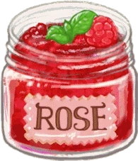 RoseRasberryJam emote