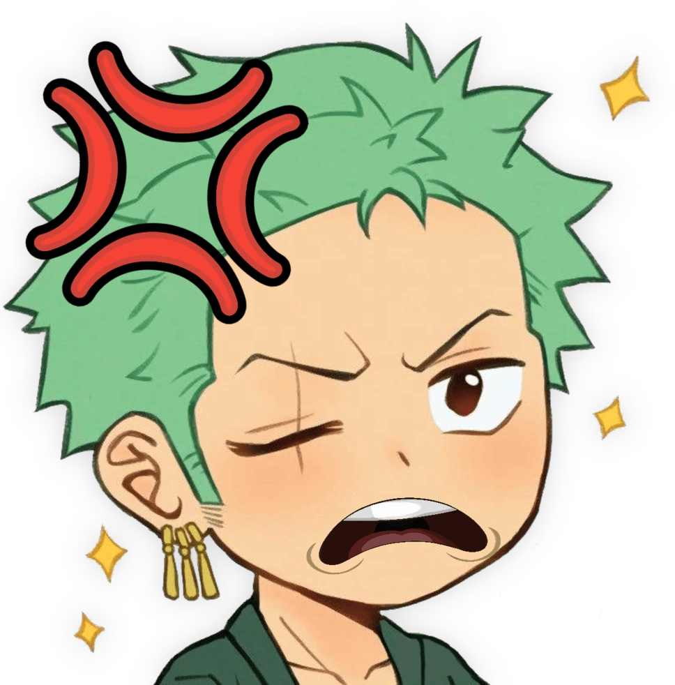 Zoro_Mad emote