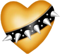 gold_heart_bulldogcollar emote