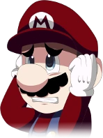 Mario_Terrified emote