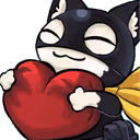 MorganaHeart emote