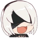 2B_awoo emote