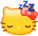 Sleep_Hello_kitty emote