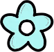 light_blue_flower emote