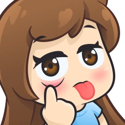 BrunetteGirlTaunt emote