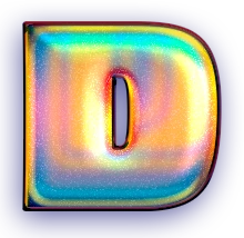 holo_letter_D emote