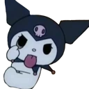 Kuromi_Bleh emote