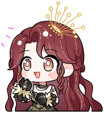 NikkiInAwe static emote
