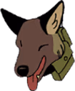 Guesspionagedog emote
