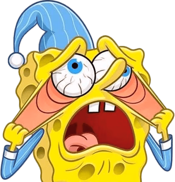 SpongebobTired emote