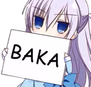 Baka emote