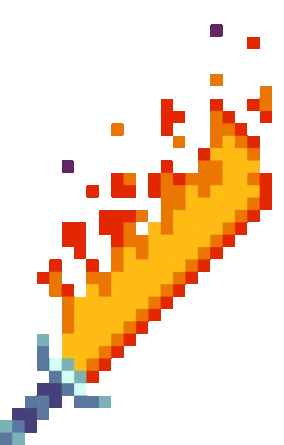 FlamingFireSword emote