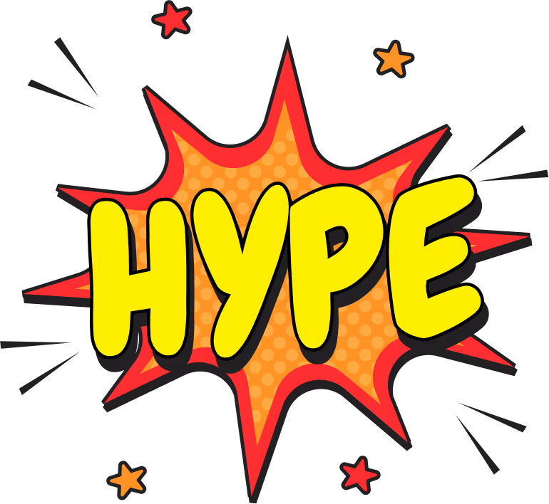 HYPE emote