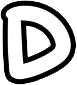 LetterD static emote