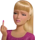 BarbieFinger emote