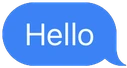 iMessageHello emote