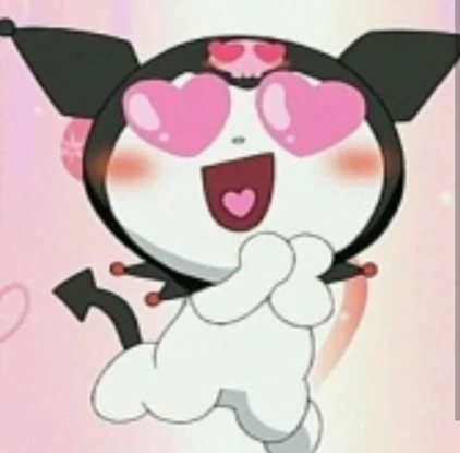 Kuromi_adorable emote