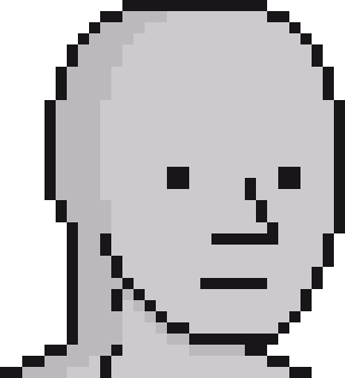 Wojak_pokerface_pixel_art emote