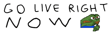 goLive animated emote
