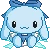 CinnaBlue emote