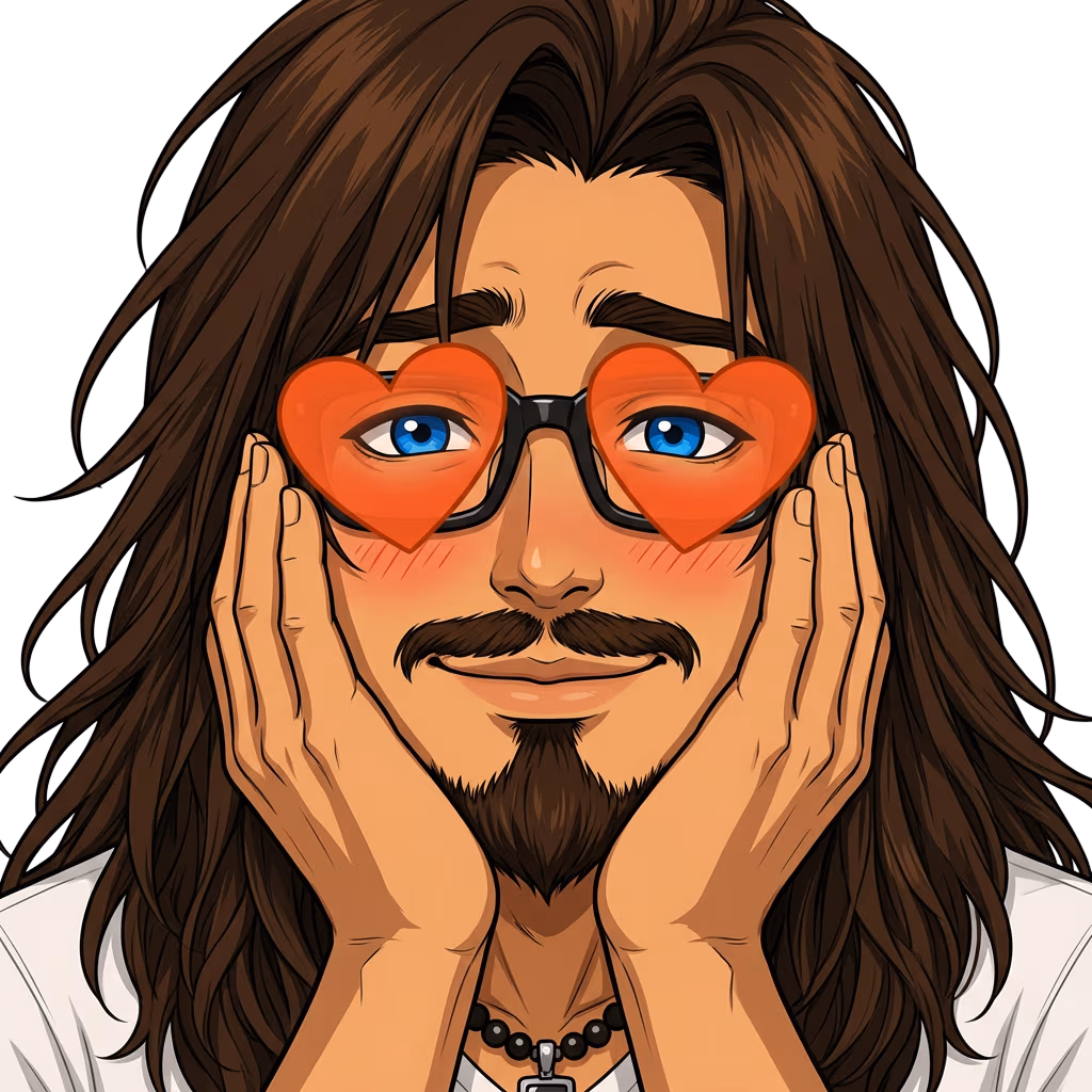 cheddarmunky_heart_eyes_smile sticker