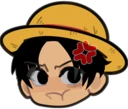 luffy_pout emoji