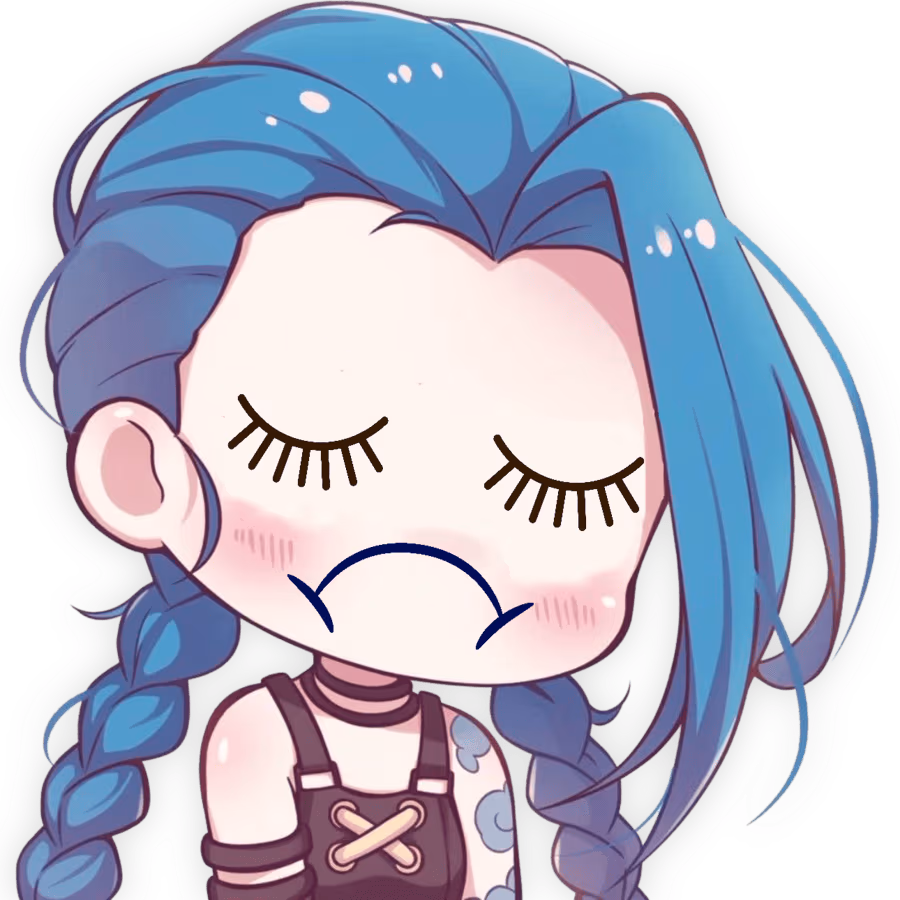 Jinx_BlinkPout emote