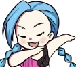JinxDab emote