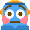 Flushed_Robot emote
