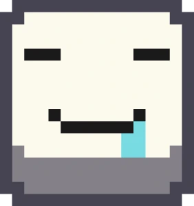 pixel_emoji_drooling_face emote