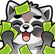 Raccoon_112_25 static emote