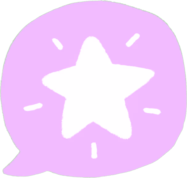 SpeechBubbleStar emote
