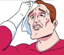 sweaty emoji