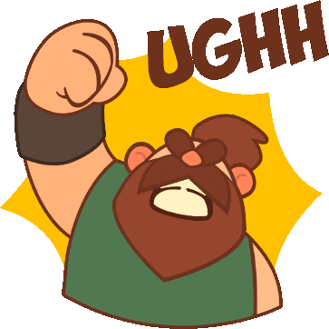 Raiva animated emote