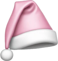 Lightpinksantahat emote