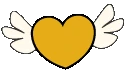 Orangeflyingheart emote