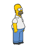 Homer_heelclick animated emote