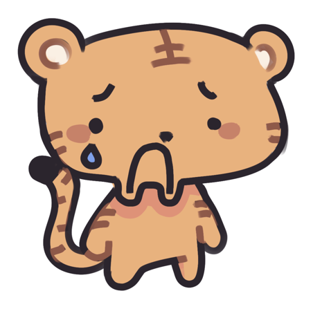 Cryingtigereomji static emote