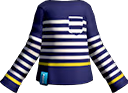 NavyStripedLS emote