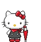 HelloKittyUmbrella emote