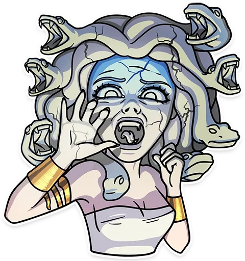 medusa_turned_stone emoji