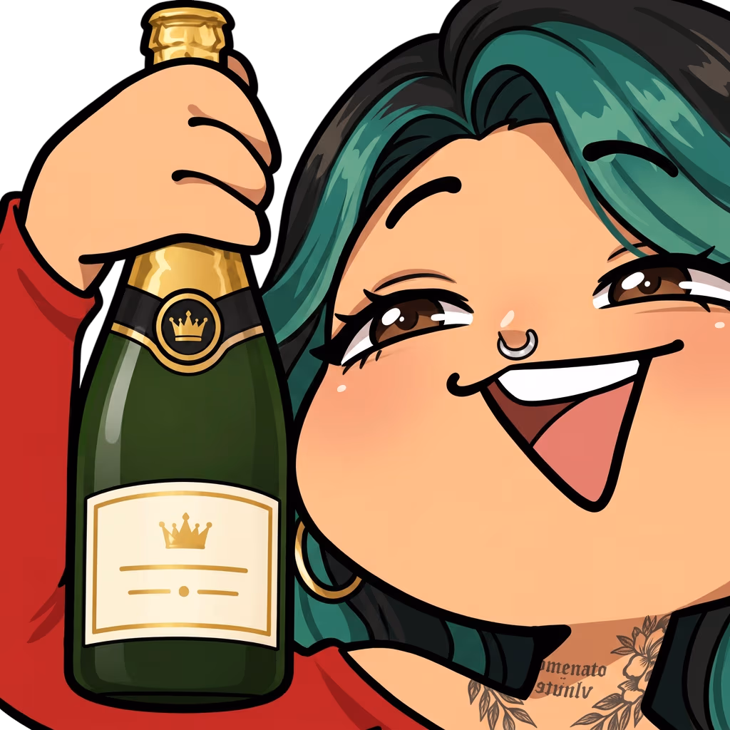 mona_drinking_bottle sticker