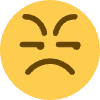 Annoyed emoji