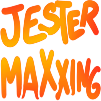 Jestermaxxing emote