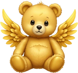 Gold_angel_teddybear emote
